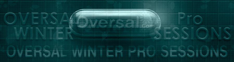 Green banner showcasing winter pro sessions