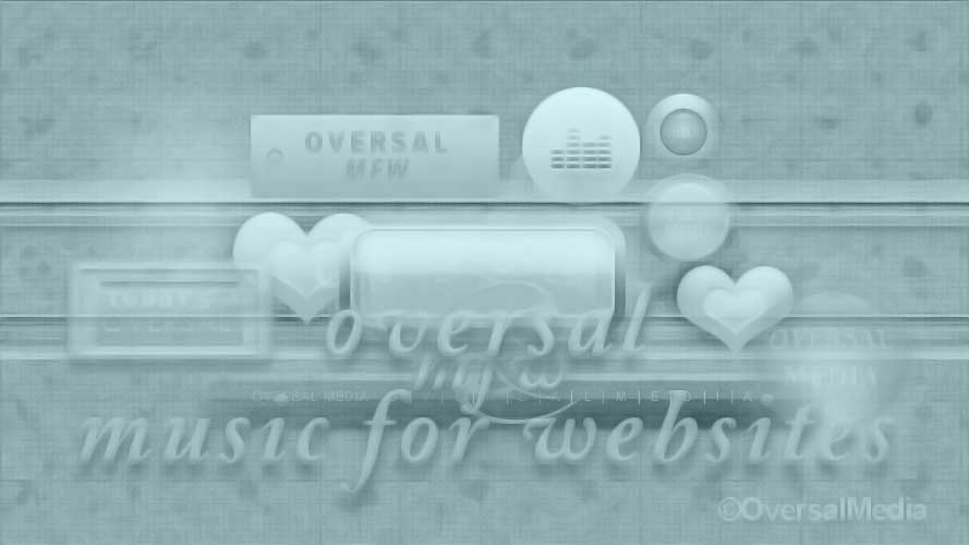 Oversal music for websites banner